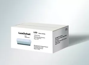 Luxlichat Dimmable 60W Equivalent A19 LED Light Bulb Warm White (3000K) -15 pack - Picture 1 of 5