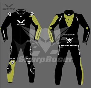 Sharp Racer Dragon Theme Geniue Leather Motorbike Racing Suit Women SUIT - Picture 1 of 3
