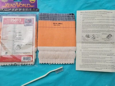 SANYO OHRG25,OHRG25A,OHRG28 KEROSENE HEATER WICK,*WICK 清洁刷 & *指南 — 第 1/4 张图片
