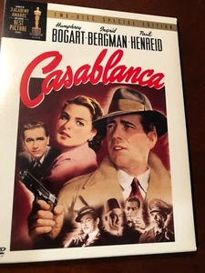 Casablanca DVD 2-disc Special Edition with Ingrid Bergman and Humphrey Bogart - Picture 1 of 2