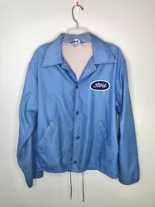 Giacca vintage Ford blu Sears giacca a vento patch ~ uomo MEDIA 38-40 ~ FANTASTICA!! - Foto 1 di 12