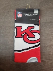 Kansas City Chiefs Super Bowl 58 LVIII Tailgate Towel 16"x25" Grommet Hook NFL  - Picture 1 of 2