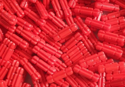 50x NEU LEGO® 32062 Technik Stange Achse Kreuzstange Axle L2 Notched Rot Red #24 - Bild 1 von 2