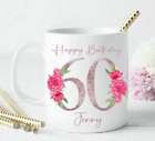 Personalised Birthday 18th 21st 40th 50th 60th 70th 80th Mug Cup Gift Present