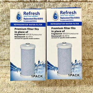 NUEVO REFRESH R-9910 Filtro de agua para refrigerador Frigidaire Aquafresh Sentinel Cantidad 2 - Imagen 1 de 4
