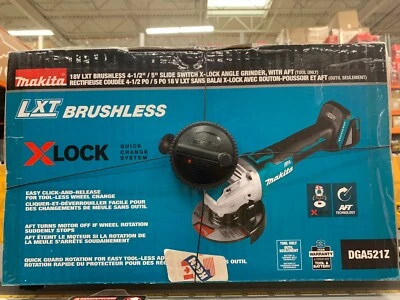 MAKITA CANADA 5" Cordless Angle Grinder with X-Lock (TOOL ONLY) - Image 1 of 4