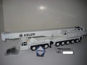KRUPP KMK 8350 AUTOKRAN WEISS #2077.5 CONRAD 1:50 - Picture 1 of 1