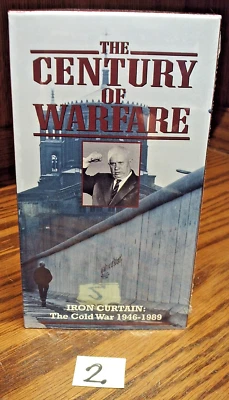 CENTURY OF WARFARE #2 VHS- Iron Curtain: The Cold War- 1994 Time Life Video  J32 - Image 1 of 2