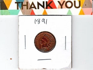 1891 Indian Head One Cent Penny - Bild 1 von 2