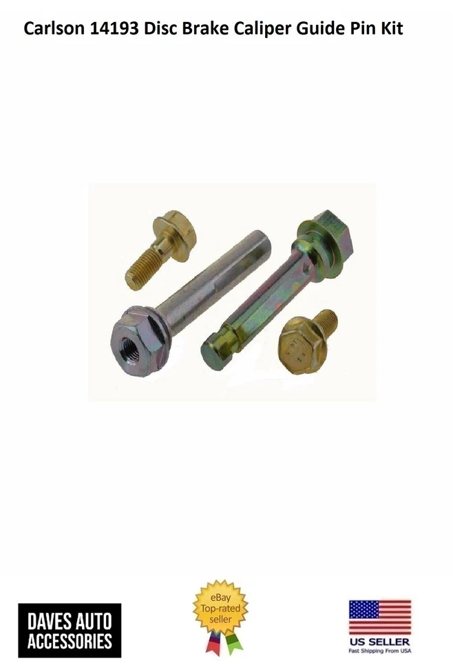 盘式制动卡钳销套件 #14193 适合 2006-08 雷克萨斯 IS250 - 高品质 — 第 1/2 张图片