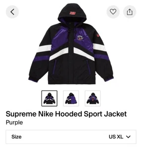 Supreme Nike Purple Jacket XL - Picture 1 of 1