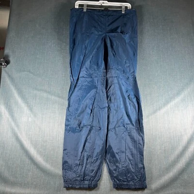 Patagonia Men Snow Pants Size M Blue Nylon Waterproof Tapered Leg Drawstring Ski - Image 1 of 4