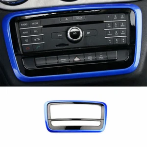 For Benz GLA CLA 2013-2019 ABS Gloss Black Central Console CD Switch Panel Trim - Bild 1 von 6