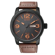 Citizen Analog casual Eco-Drive Brown Mens BM8475-26E