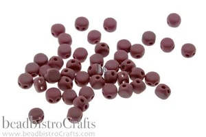 5g Czech KALOS® Par Puca® beads - 2 hole beads - Gernade MATTE - New * 'Frost - Picture 1 of 10