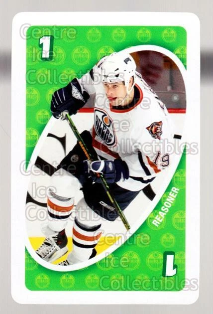 2007-08 Edmonton Oilers Mattel UNO #2 Marty Reasoner - Image 1 of 1