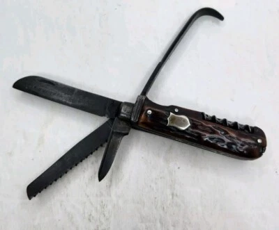 NAVAJA DE BOLSILLO IXL GEORGE WOSTENHOLM FARRIER JINETE CIERVO Hoja Ontario Foto 1 de 4