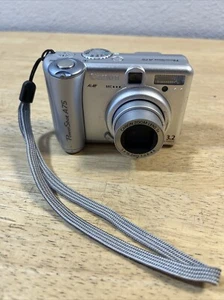 Canon PowerShot A75 3.2MP Digital Camera - Screen Burn For Part - Picture 1 of 10