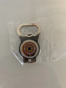 Newcastle Beer Brown Ale Bottle Opener and Metal Key Ring Beer Advertising - Picture 1 of 3