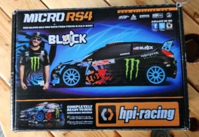 RARE HPI KEN BLOCK GYMKHANA FORD FIESTA ST  MICRO RC4 Rally 2013 Lake New  - Image 1 of 4