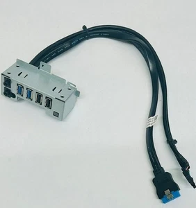 Dell TJRVJ Poweredge T30 Precision T3620 Tower Front USB Audio I/O Panel - Picture 1 of 5