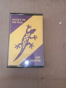 Kirt Kempter Willie's On The Wall RARE Cassette Tape Free Us Ship - Picture 1 of 9