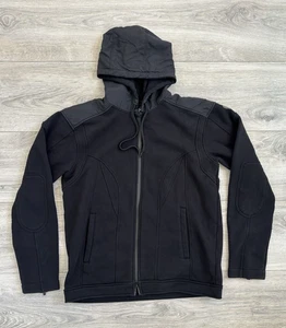 Chaqueta Alpinestars Para Hombres XL Negra Cremallera Completa Sudadera con Capucha Puño con Cremallera Motocicleta Sudadera - Imagen 1 de 11