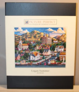 PUZZLE DE MADERA DOWDLE GALLRY EDITION LOGAN VERANO CON MARCO 10 1/2" X 8" - Imagen 1 de 7