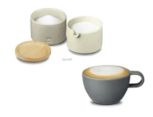 Set 3 / Nespresso Stackable Serving Set +Barista Cappuccino Mug NIB 🌟 - Picture 1 of 15