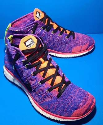 Nike Free Flyknit Chukka Premium men's QS Game Royal Running Shoes Size 14 US - Image 1 of 4