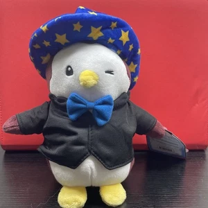PUDGY PENGUINS 8" Peluche Amigos Pingüino Mago con Chaleco y Pajarita - Imagen 1 de 2