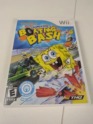 SpongeBob’s Boating Bash (Nintendo Wii, 2010) CIB - Image 1 of 4
