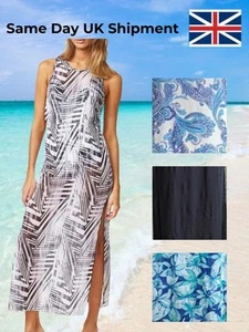 Moontide Mesh Cami Beach Dress Cover Up Lightweight Swimwear Beach Beachwear - Picture 1 of 8