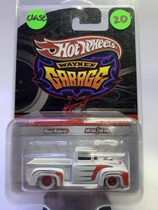 Hot Wheels Real Riders Wayne's Garage Custom '56 Ford 2009 * SIGNED CHASE* - Picture 1 of 9