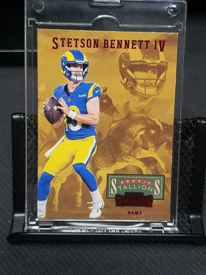 2023 Panini Contenders - Rookie Stallions Red #4 Stetson Bennett (RC) - Image 1 of 2