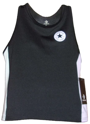 CONVERSE Black & White All Star Tank Top Girl's Size: X-Large NWT $28 - Image 1 of 4