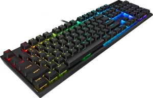 Corsair K60 RGB PRO Low Profile Mechanical Gaming Keyboard QWERTZ Swiss RGP0122 - Photo 1/4