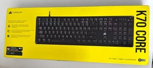 CORSAIR - K70 CORE RGB Mechanical Gaming Keyboard Open Box - Picture 1 of 2