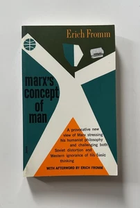 ERICH FROMM Marx's Concept of Man | 2002 Continuum Trade Paperback - Picture 1 of 6