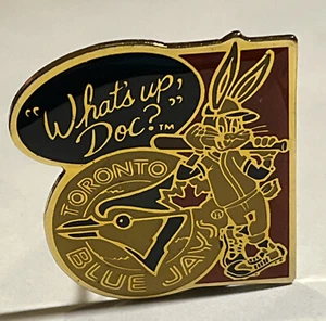 Prendedor Toronto Blue Jays ~ Looney Tunes ~ Bugs Bunny ~ MLB ~ Béisbol - Imagen 1 de 8