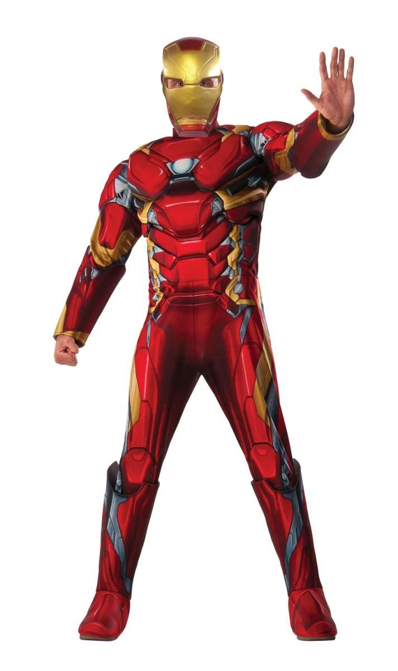 Disfraz de Iron Man Capitán América Guerra Civil - Estándar (Chaqueta Talla 38-44) 8810968 Foto 1 de 1