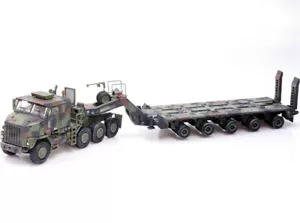 Panzerkampf American M1070 HEAVY TANK TRANSPORTER CAMOUFLAGE 1:72 DIECAST Model - Picture 1 of 12