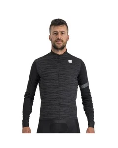 - Sportful Supergiara Thermal Maglia Maniche Lunghe Full Zip Uomo, Nero - Imagen 1 de 7