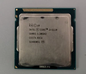 Intel Core i3-3220 @ 3.30GHz CPU Socket LGA1155 SR0RG (LOT OF 2) - Picture 1 of 4