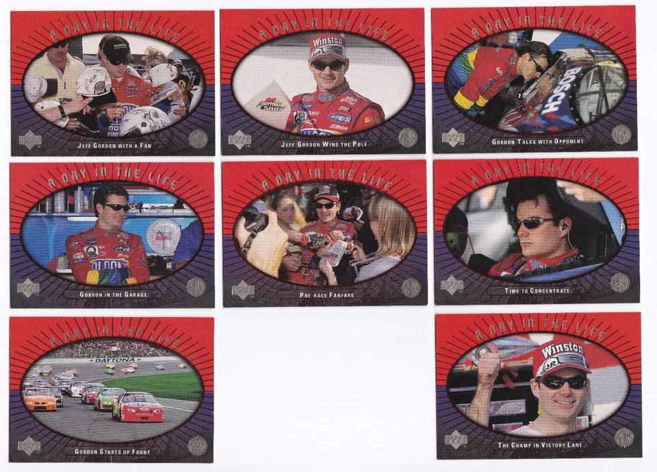 1999 UD RTTC A DAY IN THE LIFE #JG7 Jeff Gordon SWEET! ONE CARD ONLY! - Image 1 of 1
