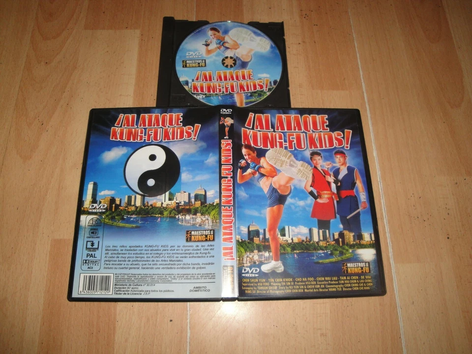AL ATAQUE KUNG-FU KIDS PELICULA DE ARTES MARCIALES EN DVD USADA EN BUEN ESTADO  - Imagen 1 de 1