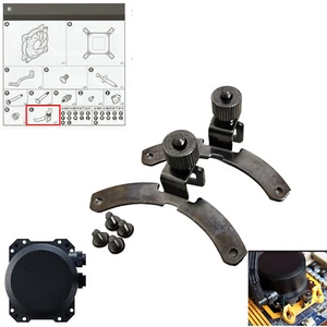 AMD Buckle Kit AM4 Installation Fixing Buckle for Cooler Master B120 240 360 - Afbeelding 1 van 8