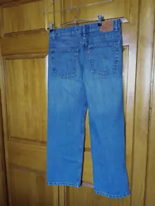 16 in Jungen Größe (oder Mädchen) Levis 550 Jeans Relaxed 29 x 28 Made in Kenya in 2013 - Bild 1 von 21