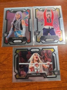2024 Panini - Prizm 3 Card Lot - Candice LeRae, Andre Chase & Thea Hail - Bild 1 von 2