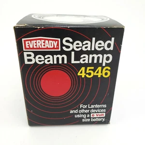 Vintage EVEREADY Sealed Beam Lampe #4546 NOS Neu in OVP - Bild 1 von 4